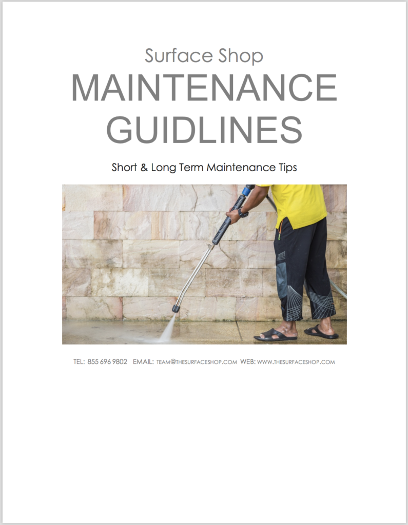Maintenance Guidelines
