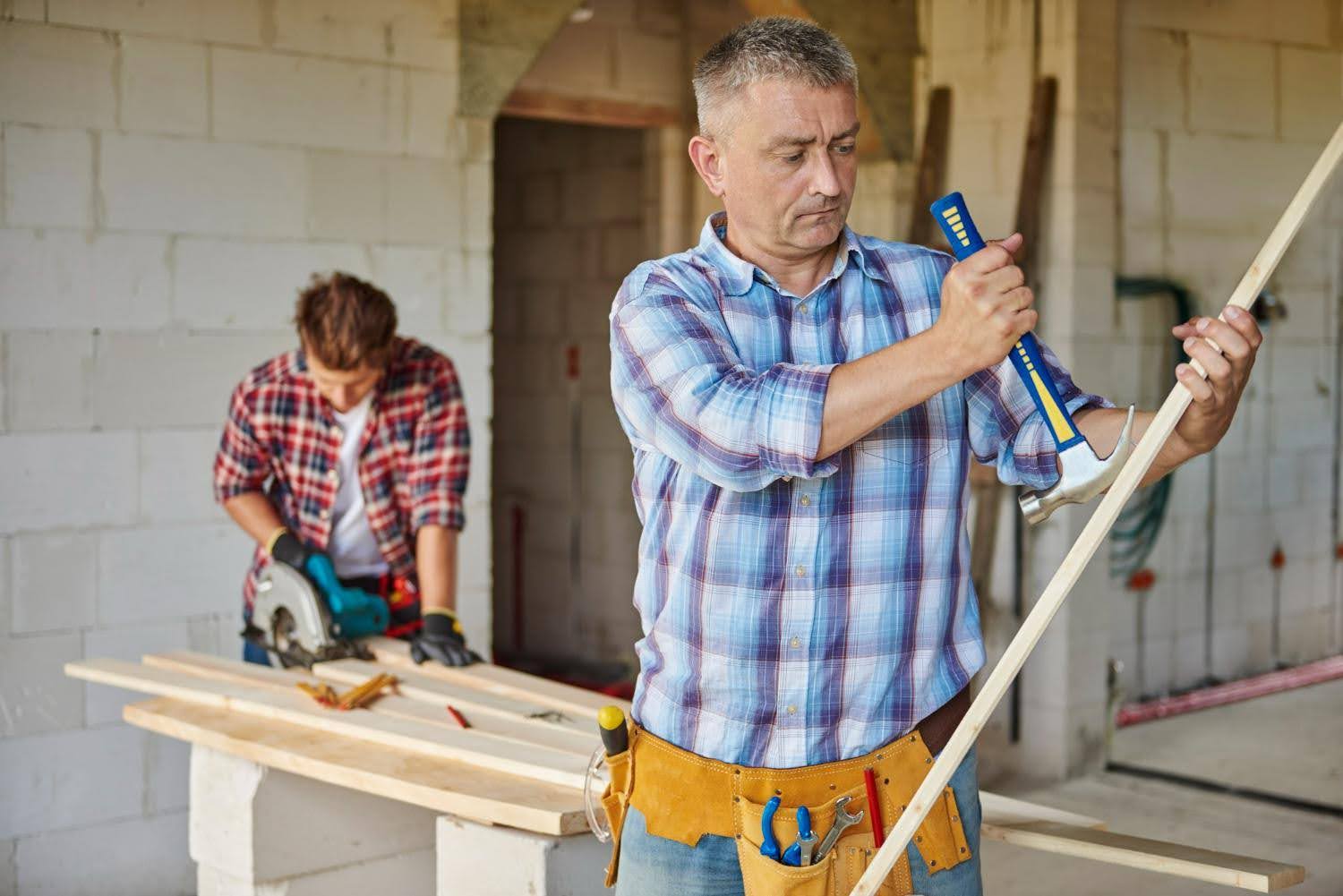 Working Construction Site