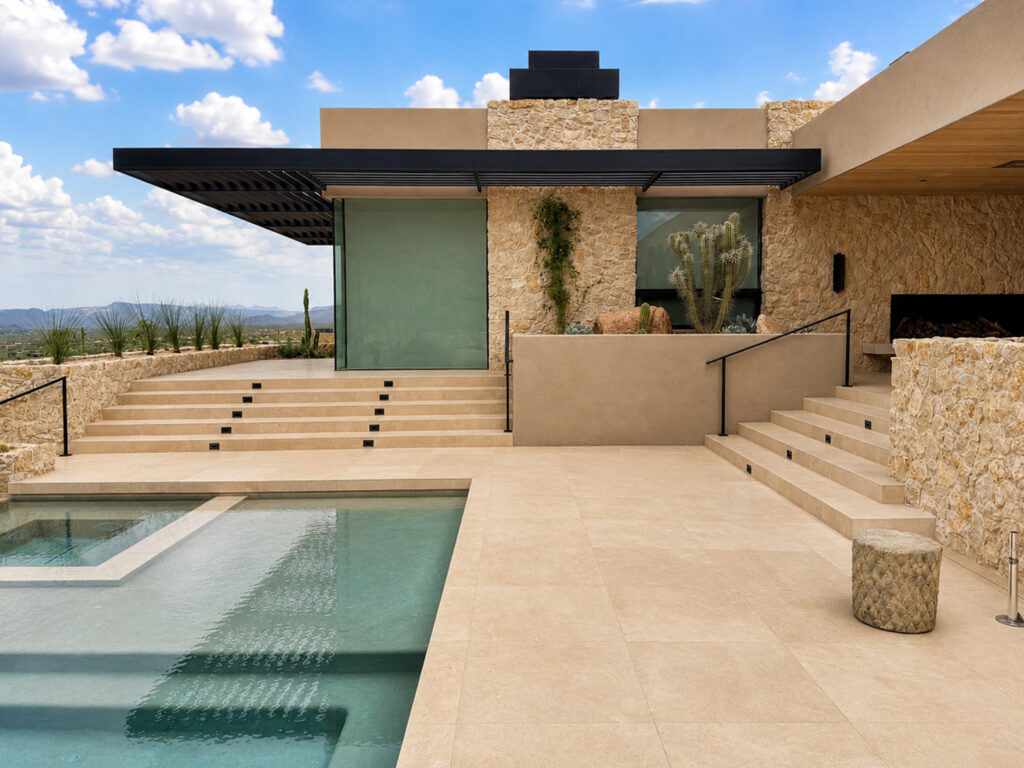 Dune Cashmere AllClad™ Stone Tile | Limestone Flooring