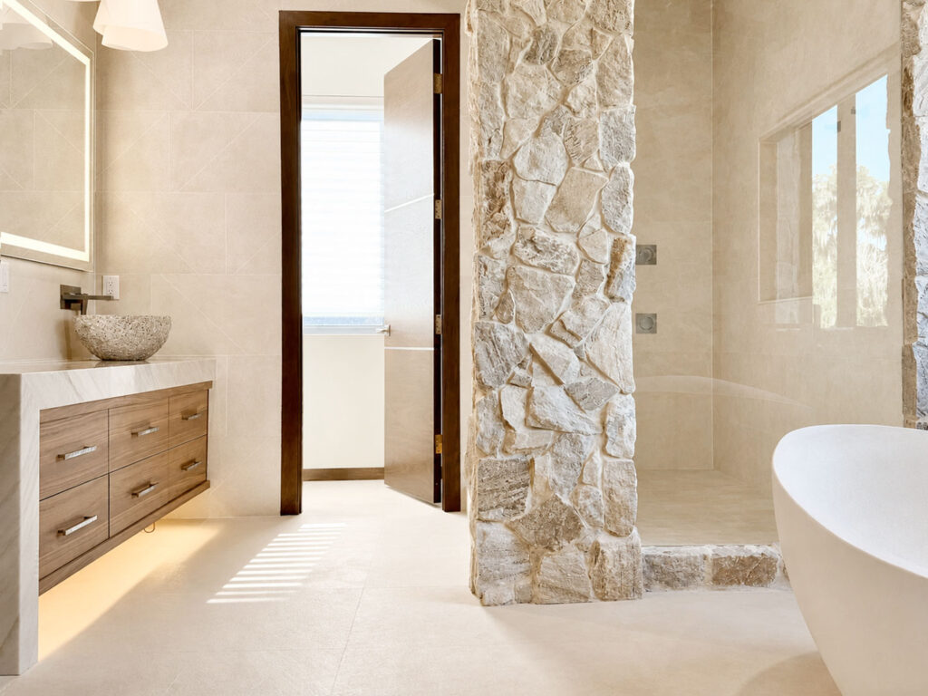 Bordeaux Cashmere All Clad Stone Tile | Limestone Flooring