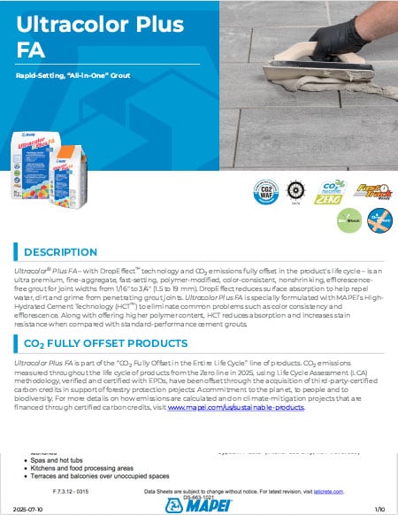 Mapei Ultracolor Grout